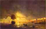 Ivan Aivazovsky. View of Odessa by Moonlight.