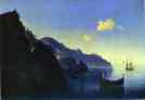 Ivan Aivazovsky. The Coast at Amalfi.