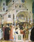 Altichiero da Zevio. The Burial of St Lucy.