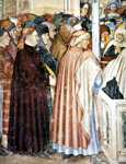 Altichiero da Zevio. The Burial of St Lucy. Detail.