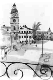 Square in a Provincial Town.