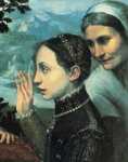Sofonisba Anguissola. The Chess Game. Detail.