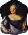 Aleksey Antropov. Portrait of Empress Elizaveta Petrovna.