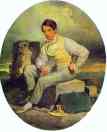 Alexander Brulloff. Self-Portrait.