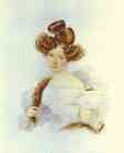 Alexander Brulloff. Porttrait of a Young Lady.