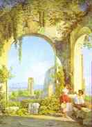 Alexander Brulloff. Italian Ruins.