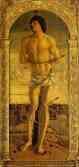Giovanni Bellini. St. Sebastian (Panel of St. Vincent Ferrar Polyptych).