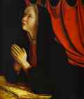 Giovanni Bellini. The Annunciation (Panel of St. Vincent Ferrar Polyptych).