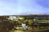 Bernardo Bellotto. View with the Villa Melzi d'Eril.