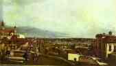Bernardo Bellotto. Kaunitz Palace and Park in Vienne.