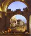 Bernardo Bellotto. Capriccio of the Capitol.