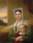 George Caleb Bingham. Mrs. David Steele Lamme and Son William Wirt.