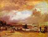 Richard Parkes Bonington. Parlerre d'eau a Versailles.