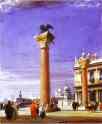 Richard Parkes Bonington. St. Mark's Column in Venice.