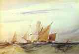 Richard Parkes Bonington. Shipping Off the Coast of Kent.
