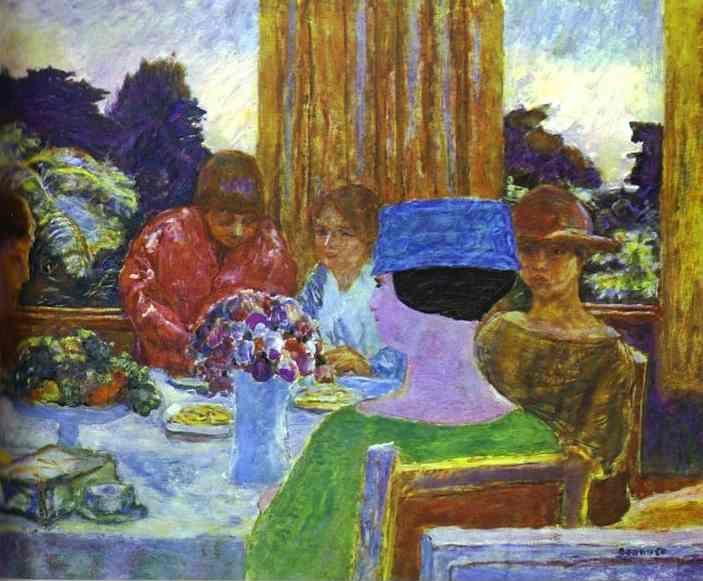 Pierre Bonnard. The Tea.