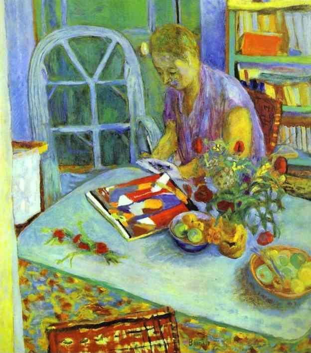 Pierre Bonnard. A Woman in a Room.