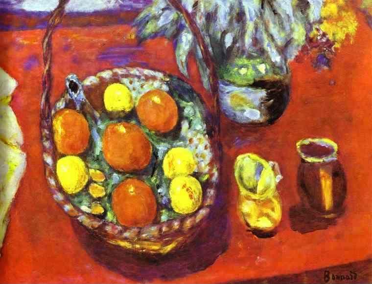 Pierre Bonnard. Fruit Basket.