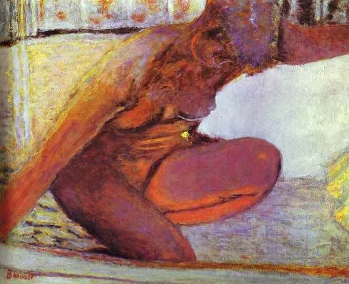 Pierre Bonnard. Nude in the Bathtub.
