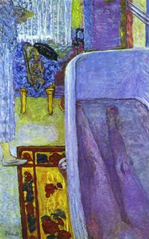 Pierre Bonnard. Nude in a Bathtub.