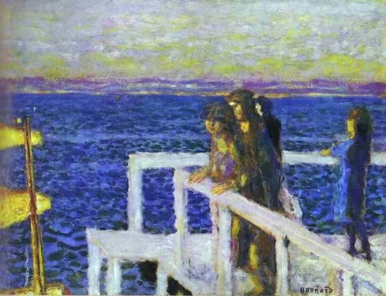 Pierre Bonnard. Landing Stage.