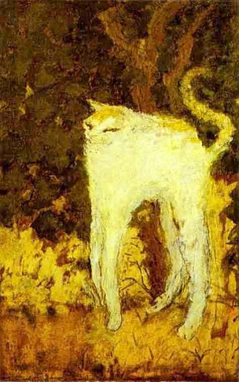 Pierre Bonnard. The White Cat.