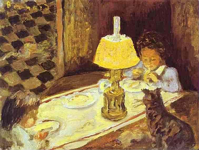 Pierre Bonnard. The Lunch of the Little Ones.