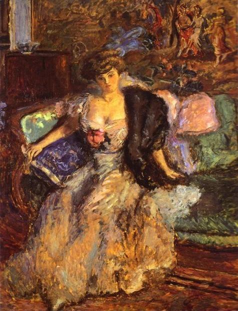 Pierre Bonnard. Misia.