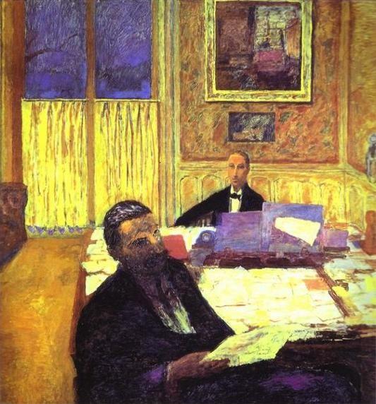 Pierre Bonnard. Joseph Bernheim-Jeune and Gaston Bernheim de Villers.