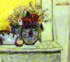 Vase with Anemonies and Empty Vase.