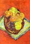 Peaches and Grapes,.
