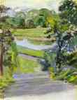 Victor Borisov-Musatov. Spring Scene.