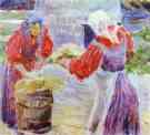 Victor Borisov-Musatov. Peasant Women.