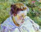 Victor Borisov-Musatov. Girl in the Sunlight.