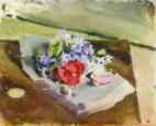 Victor Borisov-Musatov. Flowers.