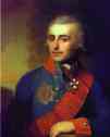 Vladimir Borovikovsky. Portrait of Count P. A. Tolstoy.