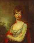 Vladimir Borovikovsky. Portrait of Grand Duchess Maria Pavlovna.