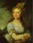Vladimir Borovikovsky. Portrait of E. N. Arsenyeva.