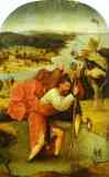Hieronymus Bosch. St. Christopher Carrying the Christ Child.
