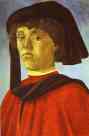 Alessandro Botticelli. Portrait of a Young Man.