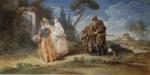 François Boucher. Les Oies de Frère Phillippe.
