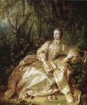 François Boucher. Portrait of the Marquise de Pompadour.