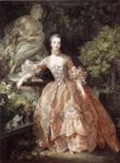 François Boucher. Portrait of the Marquise de Pompadour.