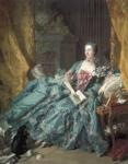 François Boucher. Portrait of Madame de Pompadour.