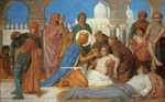 William-Adolphe Bouguereau. Saint Louis Caring for the Plague Victims.