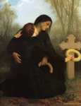 William-Adolphe Bouguereau. Le jour des morts (All Saints' Day).