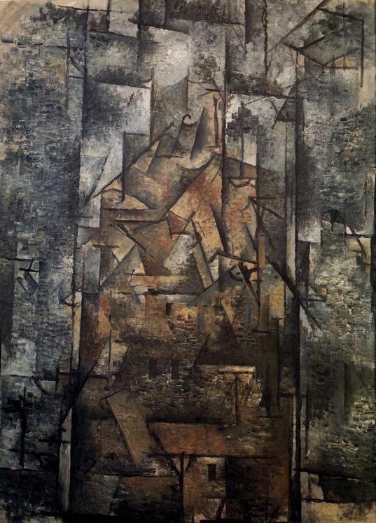 Georges Braque. Ceret: Rooftops.