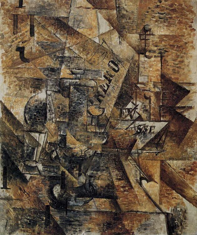 Georges Braque. Still-Life with a Pair of Banderillas.