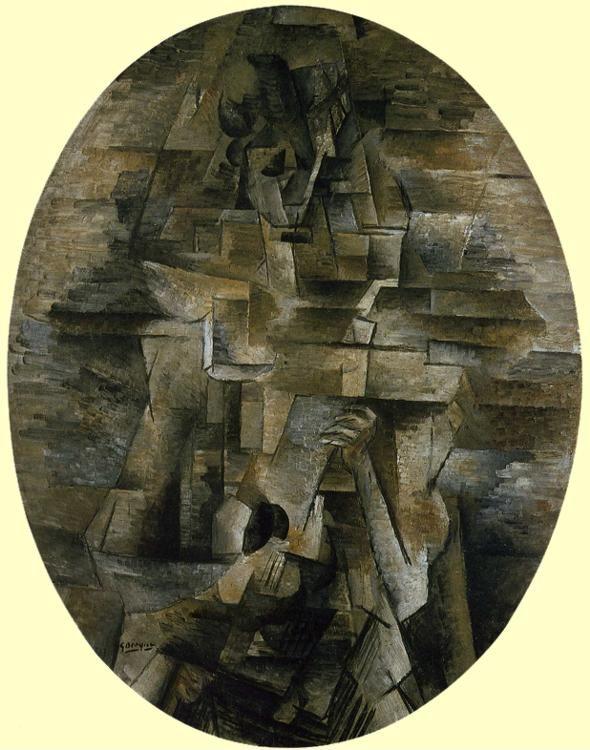 Georges Braque. Woman with a Mandolin.