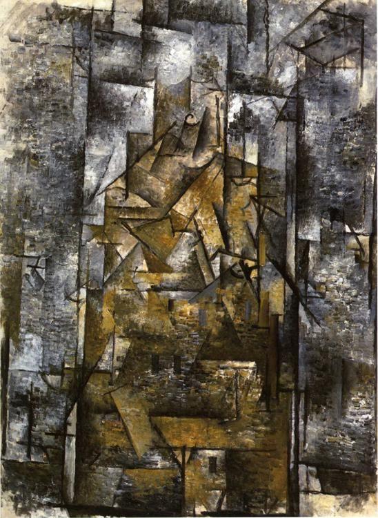 Georges Braque. Rooftops at Ceret.